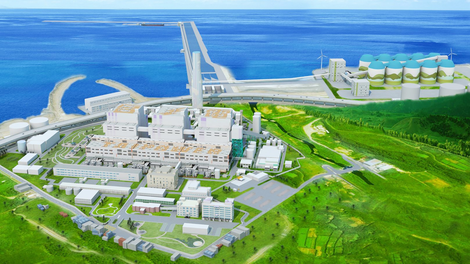 北部施工處、南部施工處 打造國際一流環保發電廠